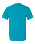 Jerzees 21MR Unisex Dri-Power Performance T-Shirt - California Blue - back