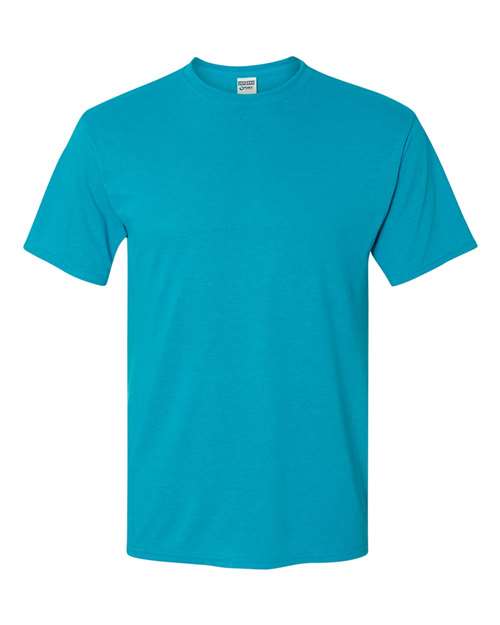 Jerzees 21MR Unisex Dri-Power Performance T-Shirt - California Blue - front