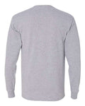 Jerzees 29LSR Unisex Dri-Power Long Sleeve 50/50 T-Shirt - Athletic Heather - back