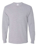 Jerzees 29LSR Unisex Dri-Power Long Sleeve 50/50 T-Shirt - Athletic Heather - front