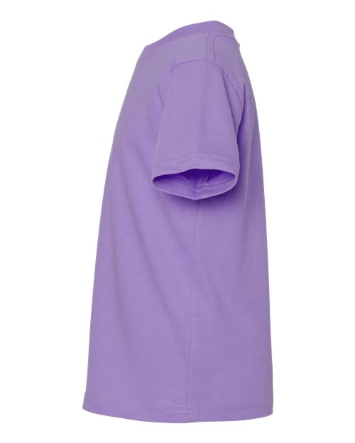 Rabbit Skins 3321 Toddler Fine Jersey Tee - Lavender - side