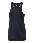 Badger 4166 Women’s B-Core Racerback Tank Top - Black - back