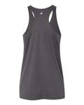 Badger 4166 Women’s B-Core Racerback Tank Top - Graphite - back