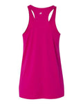 Badger 4166 Women’s B-Core Racerback Tank Top - Hot Pink - back