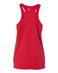 Badger 4166 Women’s B-Core Racerback Tank Top - Red - back