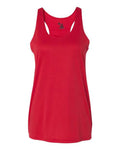 Badger 4166 Women’s B-Core Racerback Tank Top - Red - front