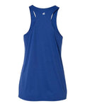 Badger 4166 Women’s B-Core Racerback Tank Top - Royal - back
