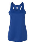 Badger 4166 Women’s B-Core Racerback Tank Top - Royal - front