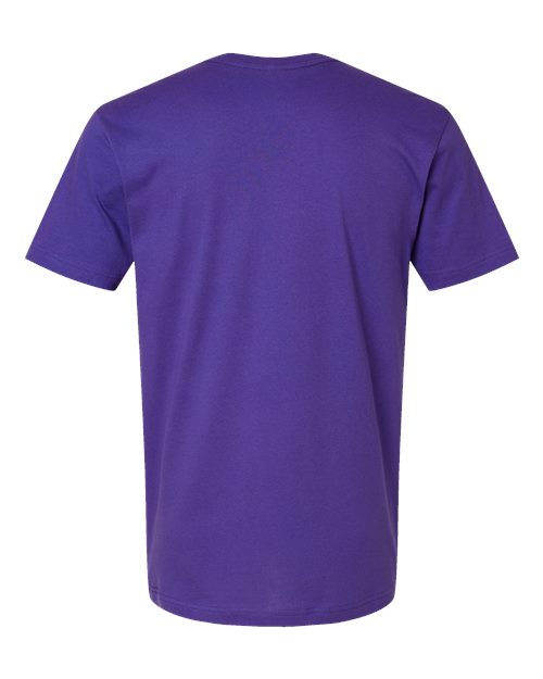 LAT 6901 Unisex Fine Jersey Tee - Purple - back