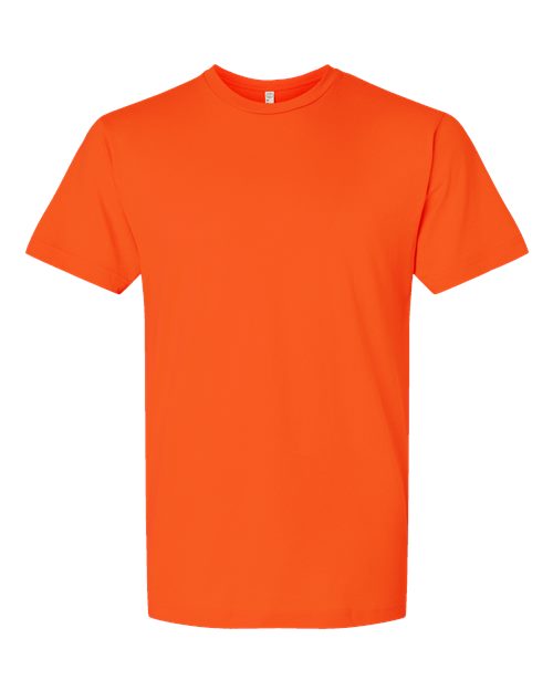 LAT 6901 Unisex Fine Jersey Tee - Orange - front