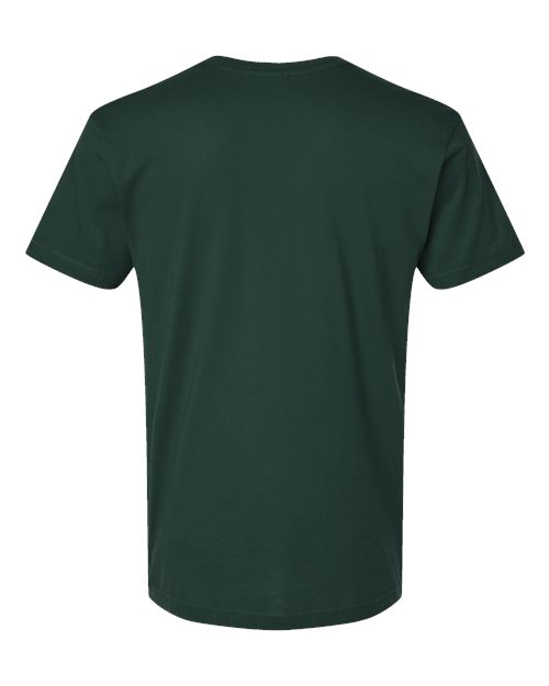 LAT 6901 Unisex Fine Jersey Tee - Forest - back