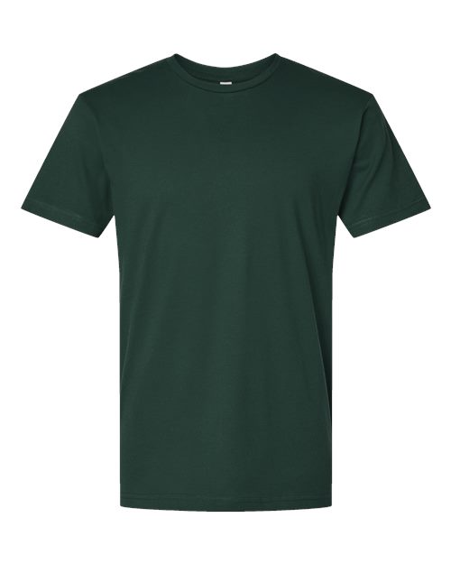 LAT 6901 Unisex Fine Jersey Tee - Forest - front