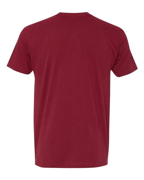 Next Level 6410 Sueded T-Shirt - Cardinal - back
