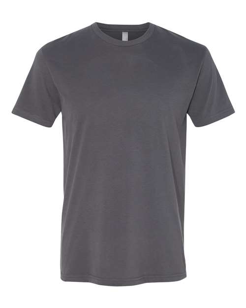 Next Level 6410 Sueded T-Shirt - Heavy Metal - front