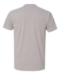 Next Level 6410 Sueded T-Shirt - Light Grey - back