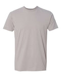 Next Level 6410 Sueded T-Shirt - Light Grey - front