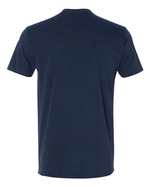 Next Level 6410 Sueded T-Shirt - Midnight Navy - back