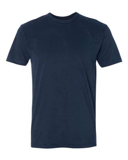 Next Level 6410 Sueded T-Shirt - Midnight Navy - front