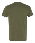 Next Level 6410 Sueded T-Shirt - Military Green - back