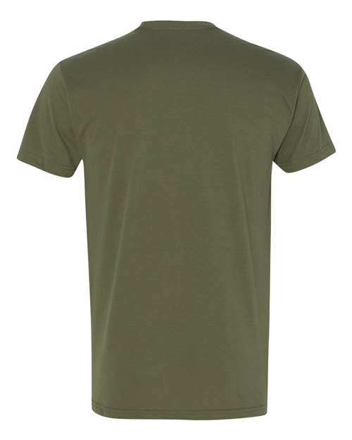 Next Level 6410 Sueded T-Shirt - Military Green - back