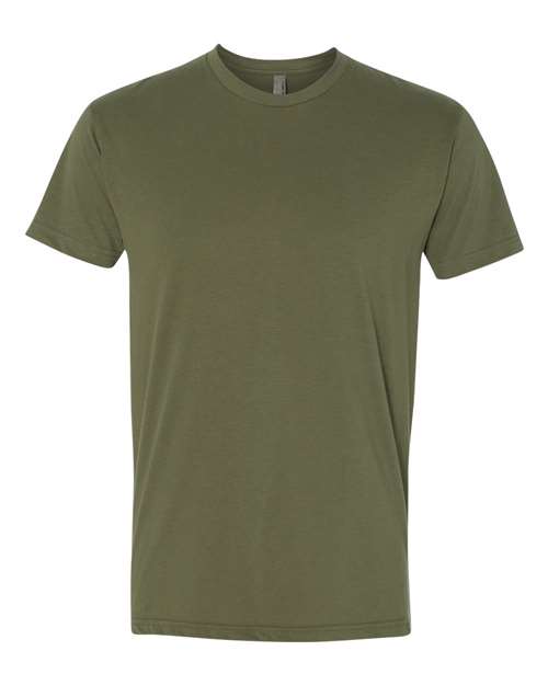 Next Level 6410 Sueded T-Shirt - Military Green - front