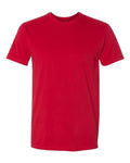 Next Level 6410 Sueded T-Shirt - Red - front