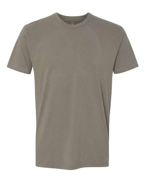 Next Level 6410 Sueded T-Shirt - Warm Grey - front