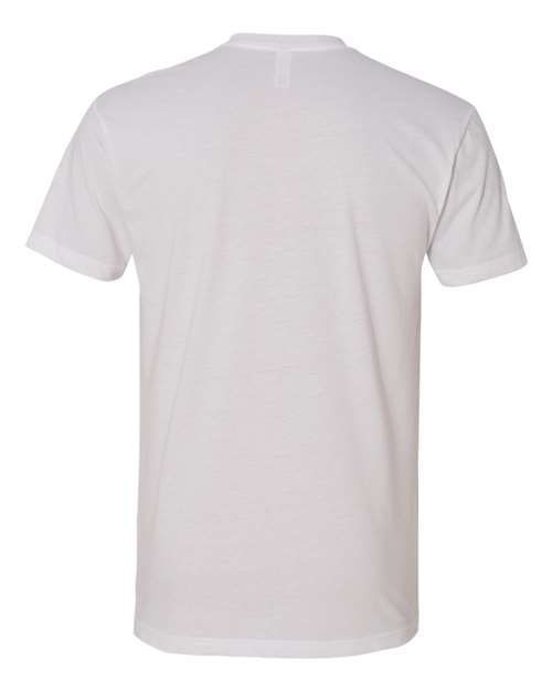 Next Level 6410 Sueded T-Shirt - White - back