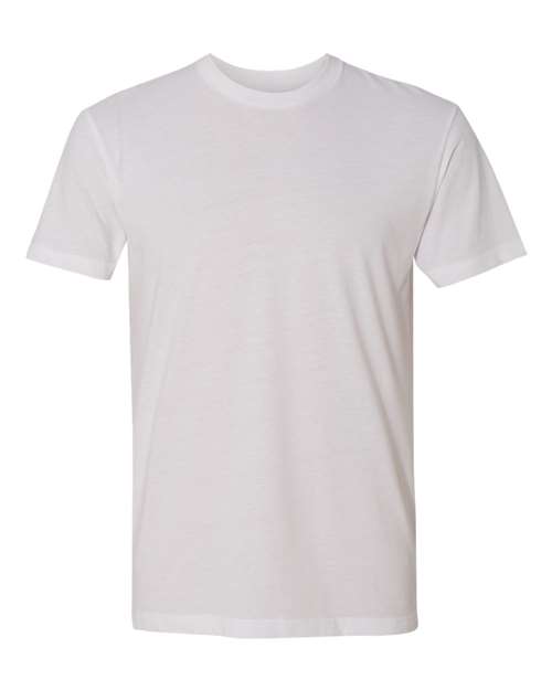Next Level 6410 Sueded T-Shirt - White - front