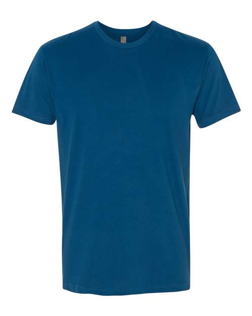 Next Level 6410 Sueded T-Shirt - Cool Blue - front