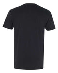 Next Level 6440 Men's Sueded V-Neck T-Shirt - Black - back