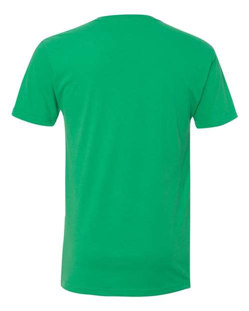 Next Level 6440 Men's Sueded V-Neck T-Shirt - Envy - back
