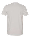 Next Level 6440 Men's Sueded V-Neck T-Shirt - White - back