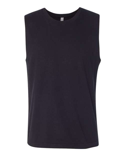Bella + Canvas 3483 Jersey Muscle Tank - Black - front