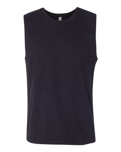 Bella + Canvas 3483 Jersey Muscle Tank - Black - front