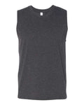 Bella + Canvas 3483 Jersey Muscle Tank - Dark Grey Heather - front