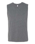 Bella + Canvas 3483 Jersey Muscle Tank - Deep Heather - front