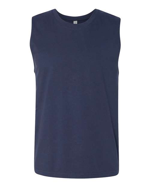 Bella + Canvas 3483 Jersey Muscle Tank - Navy - front