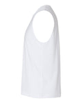 Bella + Canvas 3483 Jersey Muscle Tank - White - side