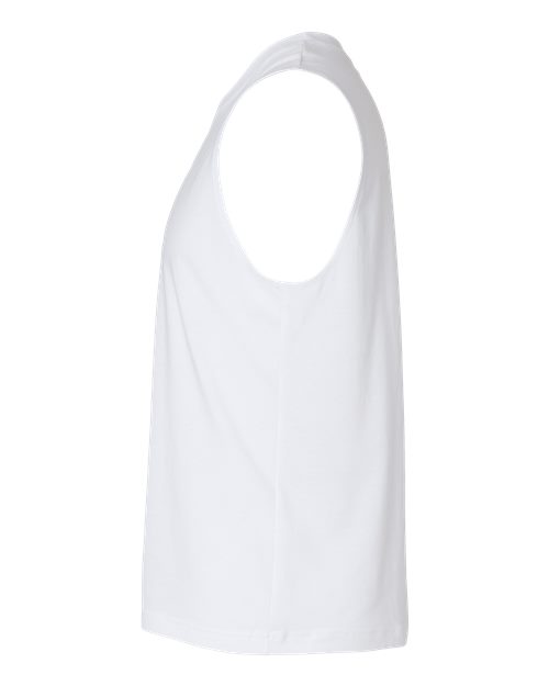 Bella + Canvas 3483 Jersey Muscle Tank - White - side