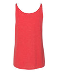 BELLA + CANVAS 8838 Women's Slouchy Tank - Red Triblend - back