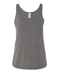 BELLA + CANVAS 6488 Women’s Relaxed Jersey Tank - Deep Heather - front