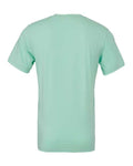 Bella+Canvas 3001 Unisex Jersey Short Sleeve Tee - Mint - back