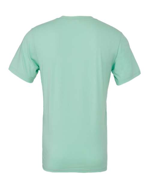 Bella+Canvas 3001 Unisex Jersey Short Sleeve Tee - Mint - back