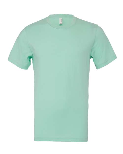 Bella+Canvas 3001 Unisex Jersey Short Sleeve Tee - Mint - front
