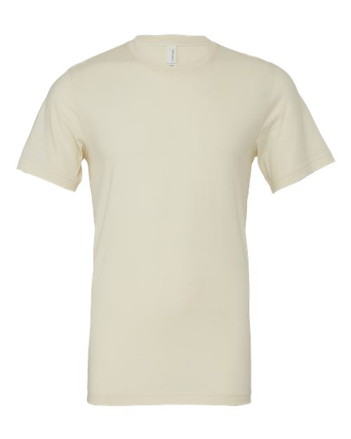 Bella+Canvas 3001 Unisex Jersey Short Sleeve Tee - Natural - front