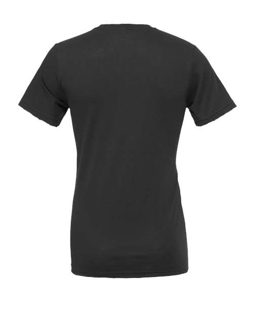 Bella+Canvas 3001 Unisex Jersey Short Sleeve Tee - Dark Grey - back