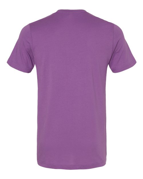 Bella+Canvas 3001 Unisex Jersey Short Sleeve Tee - Royal Purple - back