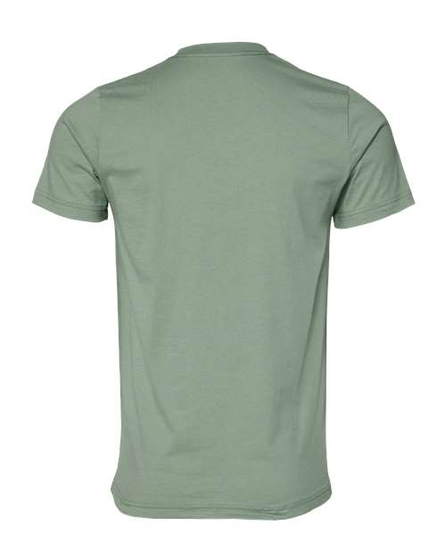 Bella+Canvas 3001 Unisex Jersey Short Sleeve Tee - Sage - back