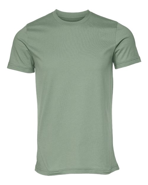 Bella+Canvas 3001 Unisex Jersey Short Sleeve Tee - Sage - front